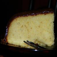 Old-Fashioned Yellow Cake With Chocolate Icing image