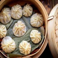 Chinese Steamed Soup Dumplings (Xiao Long Bao)_image