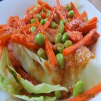 Japanese Salad With Ginger Soy Dressing_image