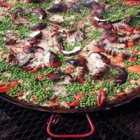 Grilled Lobster Paella image
