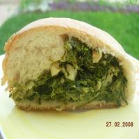Spinach & Artichoke Stuffed Rolled Bread_image