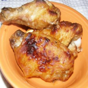 The Easiest Barbecued Chicken Wings Ever!!! image
