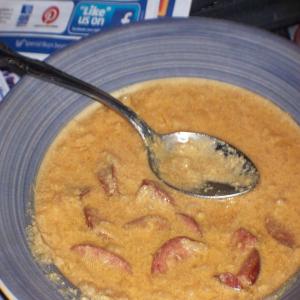 Cheesy Hash Browns and Kielbasa Soup (Crock Pot) image