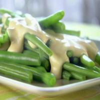 Green Beans with Cheese Sauce image