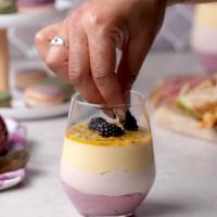 Tri-Color Fruit Mousse Recipe by Tasty image