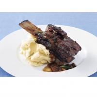 Zinfandel-Braised Beef Short Ribs with Rosemary-Parsnip Mashed Potatoes image