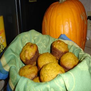 Pumpkin Walnut Muffins image