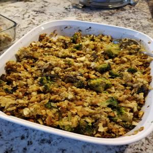 Leslie's Broccoli, Wild Rice, and Mushroom Stuffing image