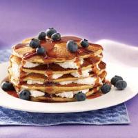 Blueberry Cheesecake Flapjacks Recipe - (4.4/5)_image