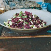 Persian Cucumber and Purple Rice Salad image