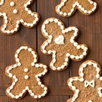 Cream Cheese Frosted Gingerbread Men image