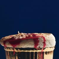 Toasted-Coconut Soufflés with Ruby-Red Cranberry Sauce image