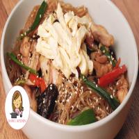 Japchae Korean Stir Fry Noodles_image