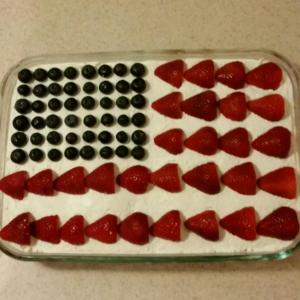 Wave Your Flag Cheesecake image