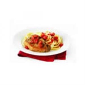 Tuscan Pork Chops with Fettuccini_image