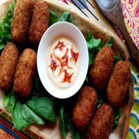 Salmon Croquettes with KRAFT Real Mayo_image