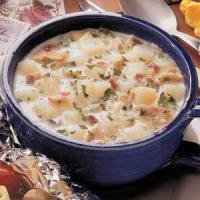 Clam Chowder for One_image