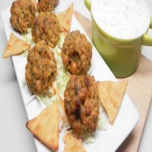 Easy Baked Falafel with Cucumber-Yogurt Sauce Recipe_image