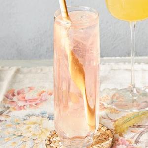 Pink gin spritz image
