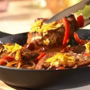 Sirloin, Pepper and Onion Skillet_image