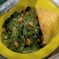 Main Challenge: Spicy Southern Collard Greens with Sweet Maple Cornbread image
