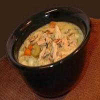 Smoked Chicken Stew with Herb Dumplings_image