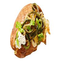 Baked Potato with Poblanos and Sour Cream_image