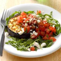 Eggplant Salad with Tomato and Goat Cheese_image