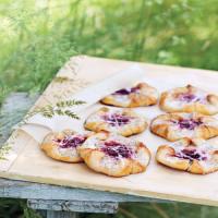 Poppy-Seed Danishes with Cherry-Cream Cheese Filling image