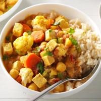 Cauliflower & Tofu Curry image