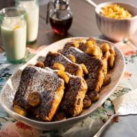 Chocolate-Hazelnut French Toast with Cinnamon Cereal image
