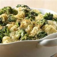 Cheesy Chicken-Broccoli-Cauliflower Casserole image