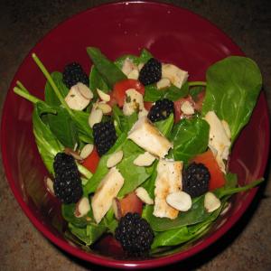 Grilled Chicken & Blackberry Salad_image