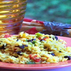 Black Bean & Yellow Rice Salad image