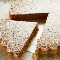 Coconut, syrup & lime tart image