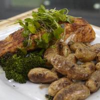 Jacob's Grilled Cajun Salmon with Roasted Fingerling Potatoes image