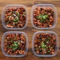 Meal Prep Chicken Burrito Bowls Recipe by Tasty image