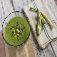 Chilled Zucchini and Avocado Soup_image