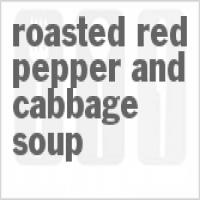 Roasted Red Pepper And Cabbage Soup_image