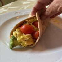 Avocado and Egg Breakfast Burrito image