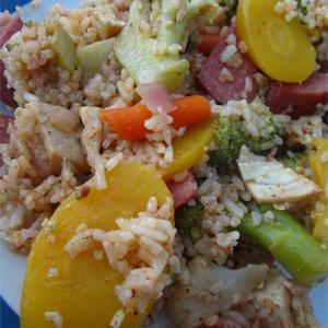 Hearty Garden Chicken and Rice_image