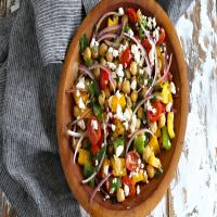 Mediterranean Chickpea Salad Recipe_image