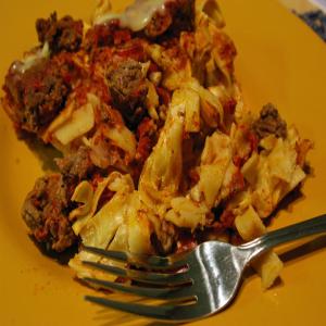 Gladys' Meat and Noodle Casserole_image