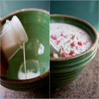Yogurt or Buttermilk Soup With Toasted Barley_image