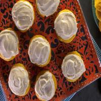 Carrot Cookies with Orange Buttercream Icing image