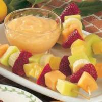 Fruit Kabobs with Citrus Dip_image