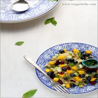 Mango Blueberry Quinoa Salad with Lemon Basil Dressing Recipe - (4.3/5)_image