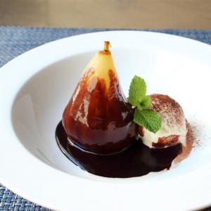 Poached Pears Belle Helene_image