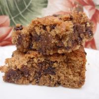Chewy Whole Wheat Peanut Butter Brownies image