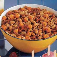 Cheese Ball Snack Mix image